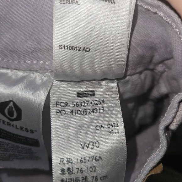 Levi's 501 Button Fly Lavender Jean Shorts Size 30 - Picture 5 of 6